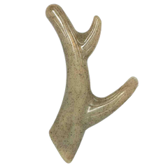 Ever Antler Nylon Chew Bone | Elk Antler Shaped Dog Toy for Aggressive Chewers | SodaPup