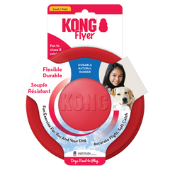 Kong Red Rubber Flyer