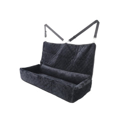 Huntley Pet Dog Car Seat for Large Dogs, Pet Booster Back Set Bed, Black