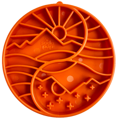 Sun and Moon eTray - Shallow Slow Feeder Dog Bowl for Enrichment | USA Made