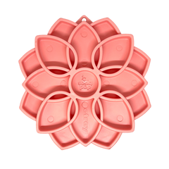 Mandala Softie eTray Shallow Slow Feeder Dog Bowl with Suction Cups |  USA Made