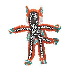 Kong Floppy Knots Fox Medium/Large