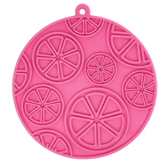 Citrus Design eMat - Enrichment Lick Mat For Dogs and Cats - with Suction Cups | USA Made