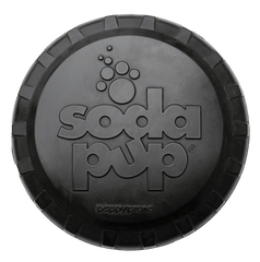 Magnum Bottle Top Flyer Rubber Frisbee for Heavy Chewers | Large | USA Made